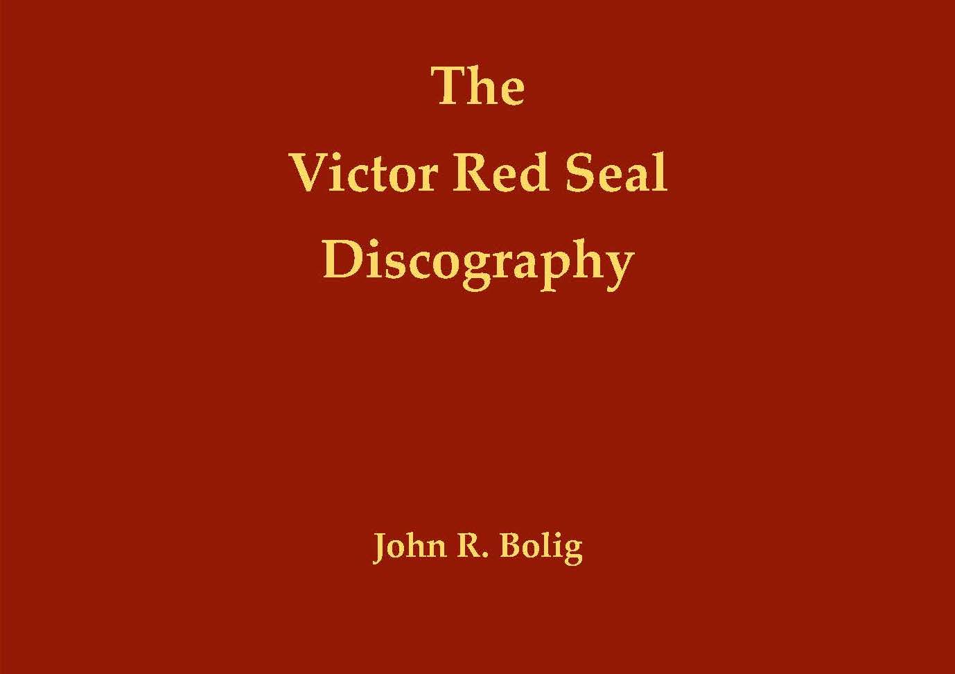 Victor Red Seal Discography