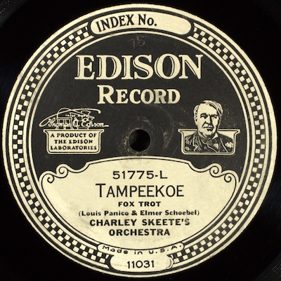 Edison Diamond Disc Label